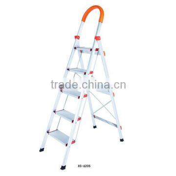 Safety Aluminium Step ladders with 5 steps XC-6205