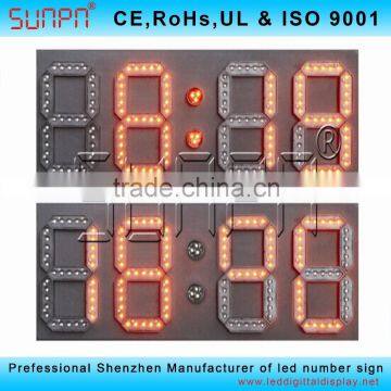USA 6inch LED TIME and Temperature Sign photo-3