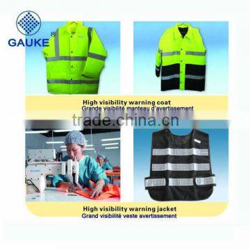 Hi Vis Vest Safety Clothes Safety Vest With Pockets Zipper Closure