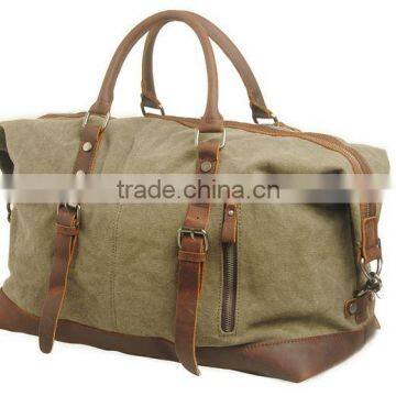 custom cheap new canvas sky travel luggage bag fashion style