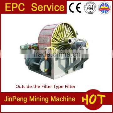 gold mining equipment filter equipment GW cylinder external vacuum filter