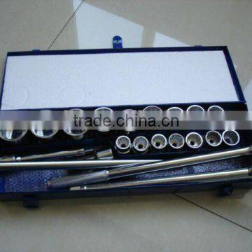 2015New Item-22pcs 3/4" metal case tool set