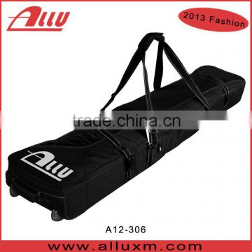 Wholesale wheeled ski pole bag double Ski Bag