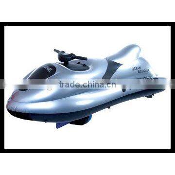 Good quality inflatable racing boat,inflatable rubber motor boat with outboard motor