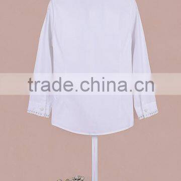 Top Fashion Long Sleeve Polo Girl Shirt photo-2