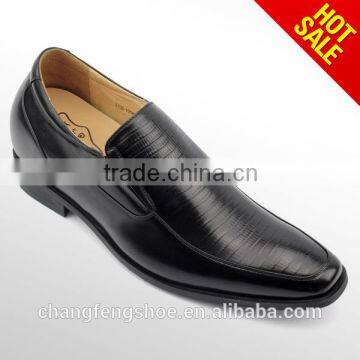 Nordic Style Wedding Dress Shoes Men / Elevator Height Increasing Shoes For Men / Loafers Shoes