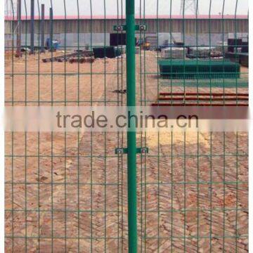 Road way /High way / airport PVC Coated Double Wire Mesh Fence