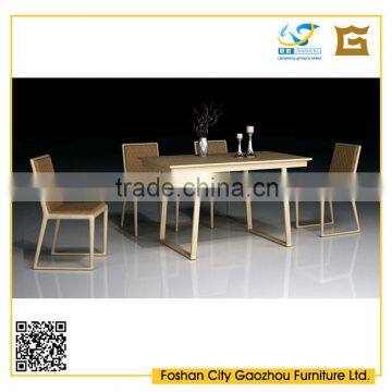 modern furniture simple design wooden dining table set