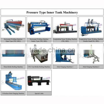 inner tank machine for high pressure type solar water heater