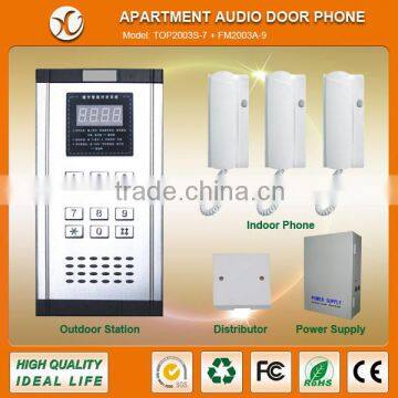 Apartment door bell for access control
