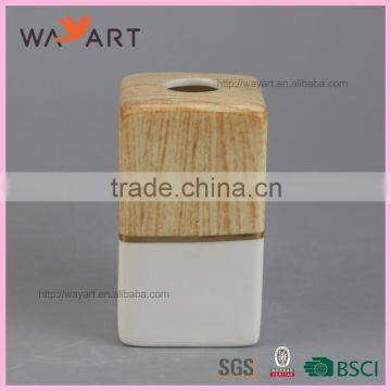 Wooden Design White Ceramic Fragrance Diffuser Wooden Sticks photo-5