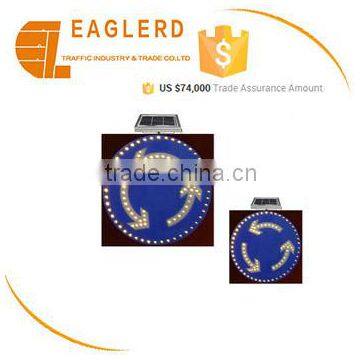 Super brightness Island road solar traffic sign signal