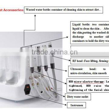 Facial Treatment Machine Relieve Skin Fatigue Popular 4 In 1 Water Facial Machine Professional Oxygen Professional Oxygen Facial Machine Facial Machine Water Oxygen Jet Peel Skin Rejuvenation Machine Peeling Machine For Face photo-5