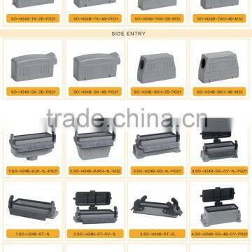 Industrial Crimp Terminal Copper Alloy 108Pins Current 10A Voltage 250V Heavy Duty Connector Similar Harting 09161083001 /3101 photo-5