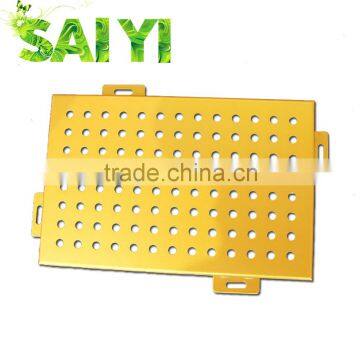 Perforated metal wall cladding decorative aluminum veneer