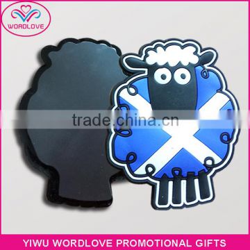 Cute Animal Shaped Souvenir Rubber 3d Soft PVC Fridge Magnet