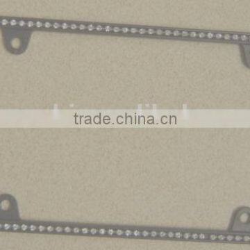 Diamond American Style Car License Plate Frame photo-3