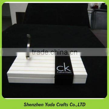Handmade MDF Wood Stands C Clip Watch Display Mdf Design Acrylic Wood Displays in China photo-5
