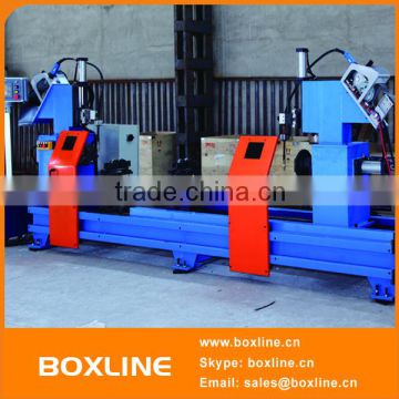 Automatic scaffolding horizontal steel pipe circular welding machine