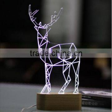 3d lamp animal design table lamp christmas gifts and crafts