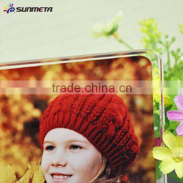 Sunmeta Beautiful Blank Sublimation Coated 180*130*10 Heat Press Glass Photo Frame photo-4