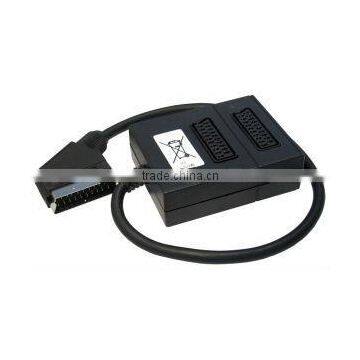 2 Way Scart Splitter