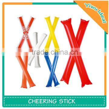 Promotional Logo PE Inflatable Balloon Cheering Stick