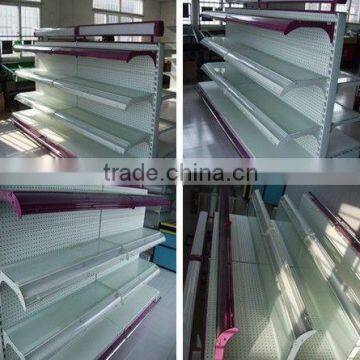 Supermarket Goods Shelf Price Holders Acrylic Display Shelf