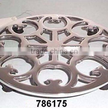 Cast Aluminum Metal Trivates Mirror Polish