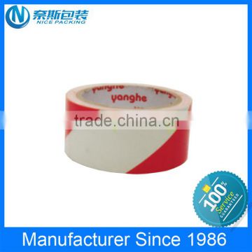 Great Performance PVC Material Red And White Warning Tape for Floor