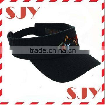 Black Wholesale Cheap Sun Visor hats and caps