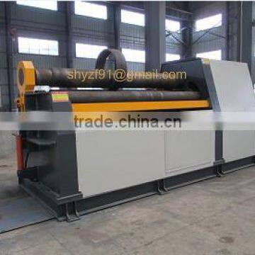 hydraulic 4-roller plate rolling machine