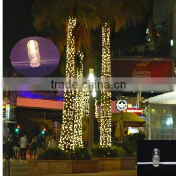 Waterproof outdoor lights/led clip string light for christmas decorations