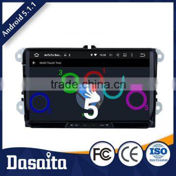 9 Inch 2 Din Black Screen RK3188 Android 5.1.1 CPU 16 GB Android Car Gps Dvd Player OEM for VW Volkswagen Golf 5 6 Polo photo-3