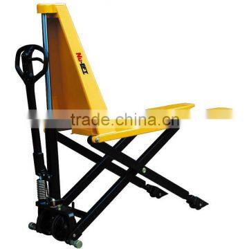 Manual Hydraulic High Lift Scissor Truck