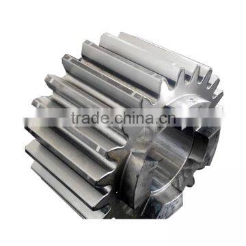 Parallel crown wheel and pinion