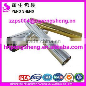 metalized bopp silver film roll for thermal lamination