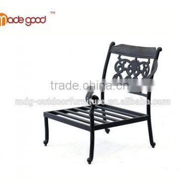 aluminum single left arm club chair one arm beach chair