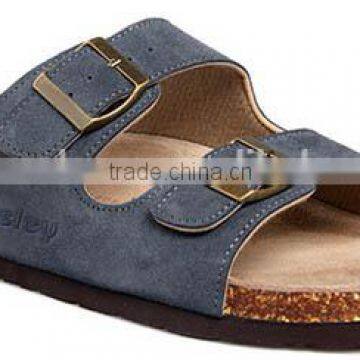 New PU Beach Slippers, Mens Cork Sole Slippers photo-2