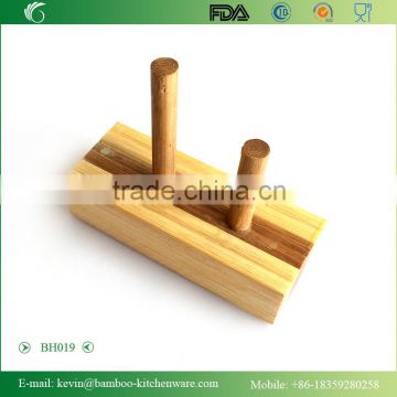 BH019 Bamboo cutting board holder portable board stander utensils accessories home appliance