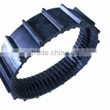 toughness robot track,wear resistant rubber track, Small track