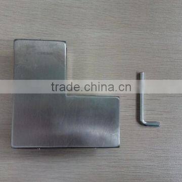 Stainless Steel Glass Door Patch Fitting With Screws photo-2