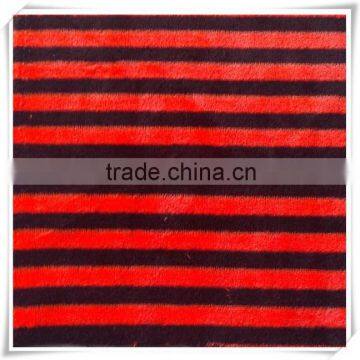 Shaoxing supplier stock two-side fleece