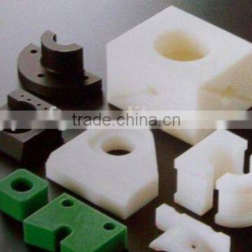 Plastic product custom fabrication, ptfe / pom / peek / abs plastic parts cnc machining and manufacturing