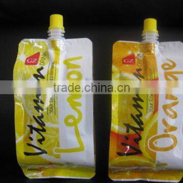 4 nozzle automatic juice pouch filling machine