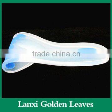 China Shoe Material Full length soft gel silicone Insole silicone insole, footcare gel silicone Insole