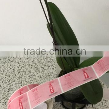 Cheap price high quality printing labels paper/vinyl material self-adhesive stickers in roll