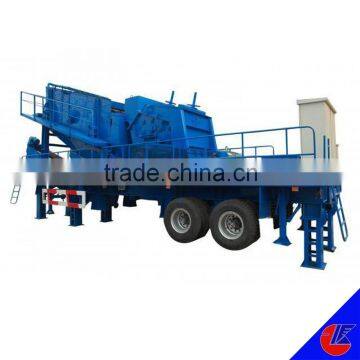 Impact Crusher Tyre Mobile Crushing Station With low Price