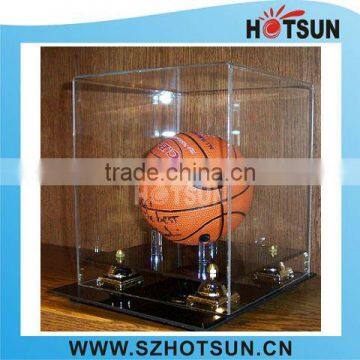 Acrylic Basket Display , Perspex Ball Case,Lucite Basket ball Box