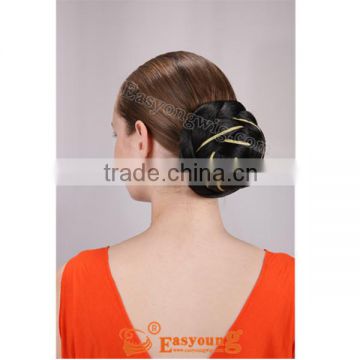 synthetic hair bun fake, chignon hair pieces bun for women